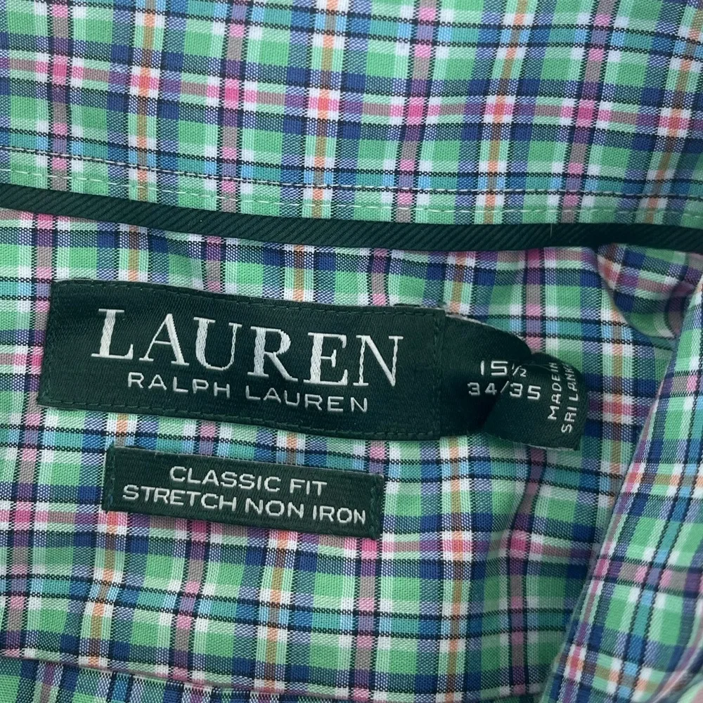 Ralph Lauren Multicolor Plaid Shirt
